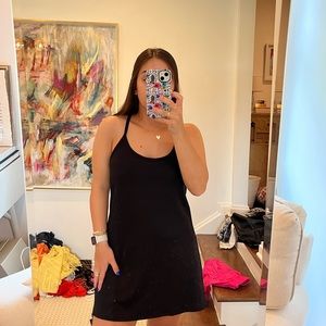 Black tennis dress.